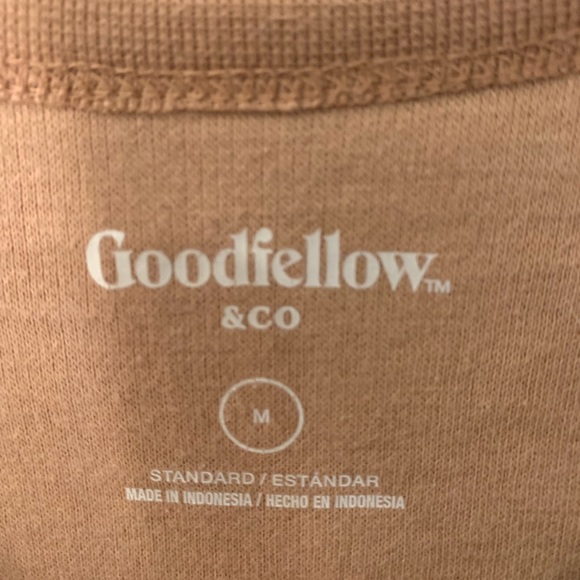 Goodfellow and co long sleeve shirt brown medium - Picture 2 of 3